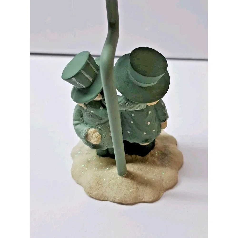 Snowman Couple Tealight Holder/Snowman Candle Topper Crazy Mountain Seasonal Dec